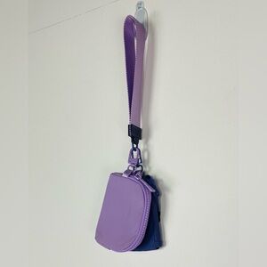 Purple Mini Wristlet Bag - Women